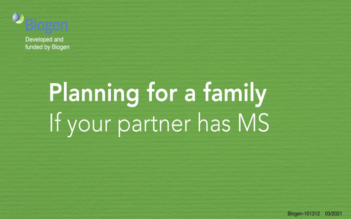 Planning for a family if your partner has MS video thumb