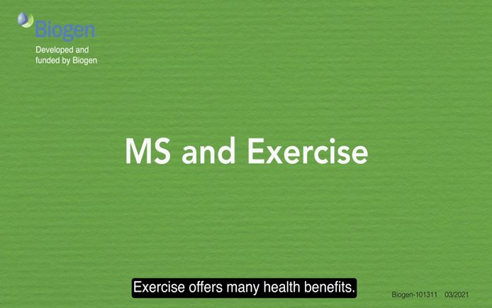 MS and Exercise video thumb